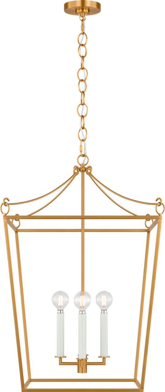 Visual Comfort Studio Carlyle 14 Lantern Burnished Brass B11