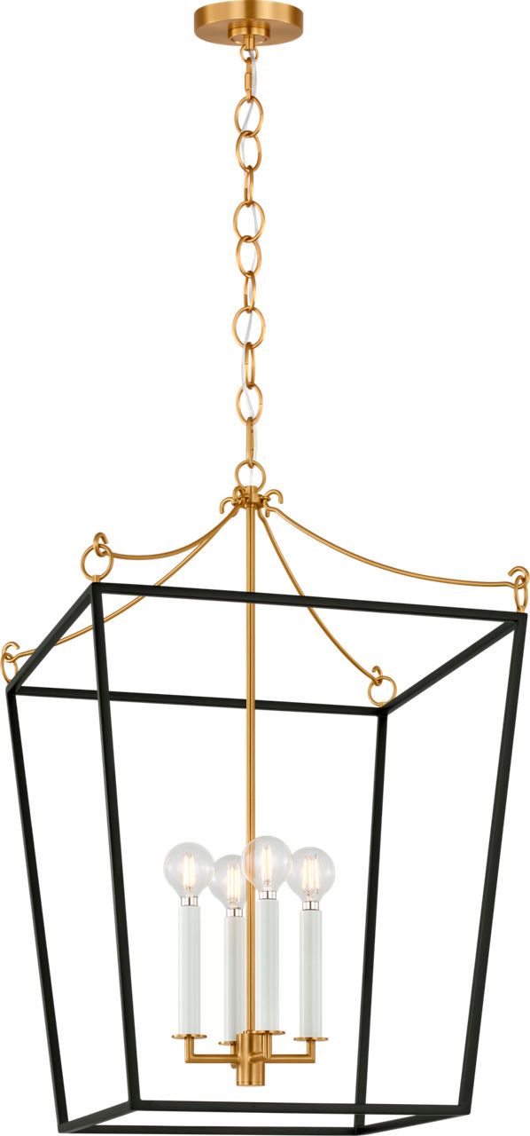 Image 3 Visual Comfort Studio Carlyle 14 Lantern Midnight Black B11 more views