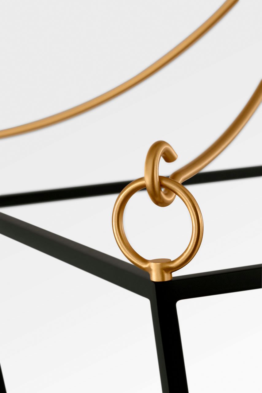 Image 7 Visual Comfort Studio Carlyle 14 Lantern Midnight Black B11 more views