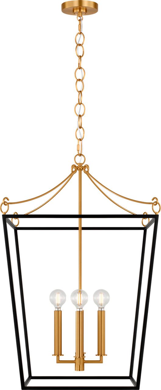 Visual Comfort Studio Carlyle 14 Lantern Midnight Black B11