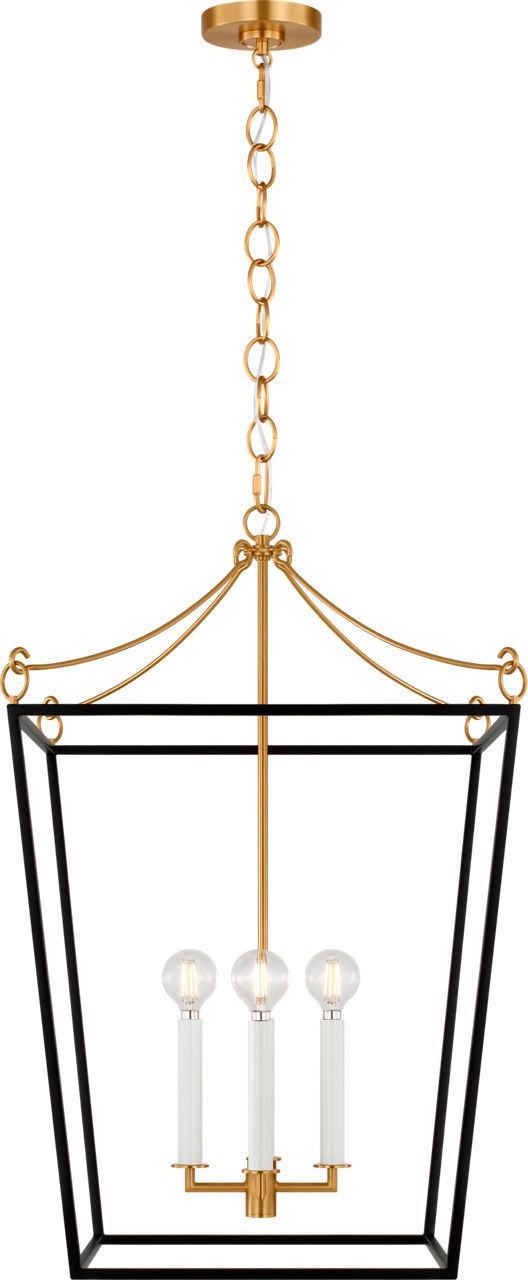 Visual Comfort Studio Carlyle 14 Lantern Midnight Black B11