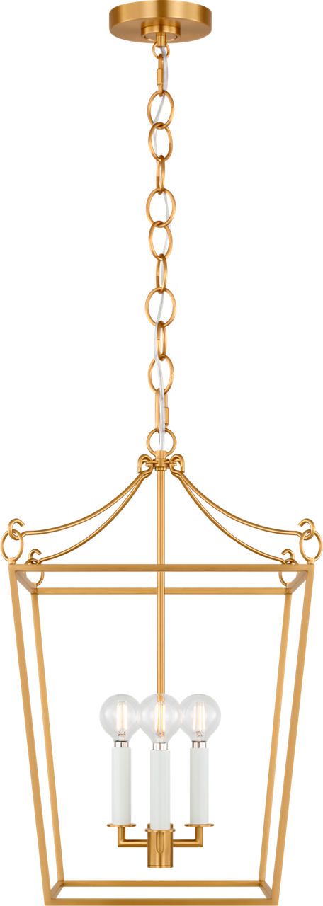 Visual Comfort Studio Carlyle 18 Lantern Burnished Brass B11