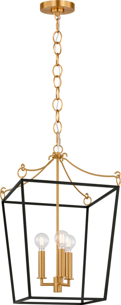 Image 2 Visual Comfort Studio Carlyle 18 Lantern Midnight Black B11 more views