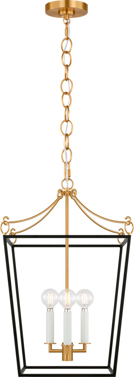 Visual Comfort Studio Carlyle 18 Lantern Midnight Black B11