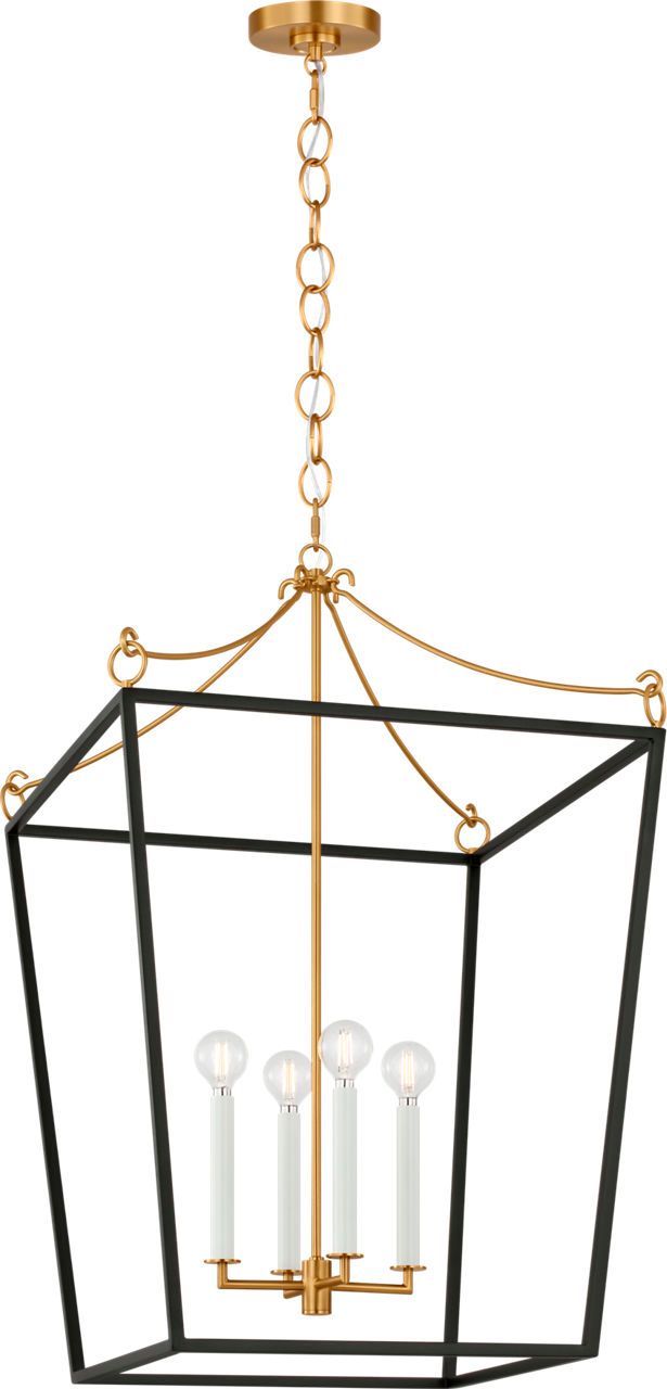 Image 3 Visual Comfort Studio Carlyle 21 Lantern Midnight Black B11 more views