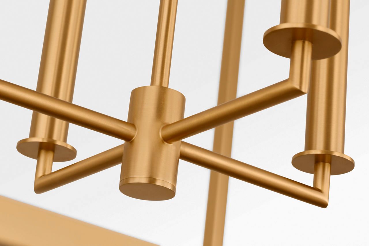 Image 4 Visual Comfort Studio Carlyle 24 Lantern Burnished Brass B11 more views