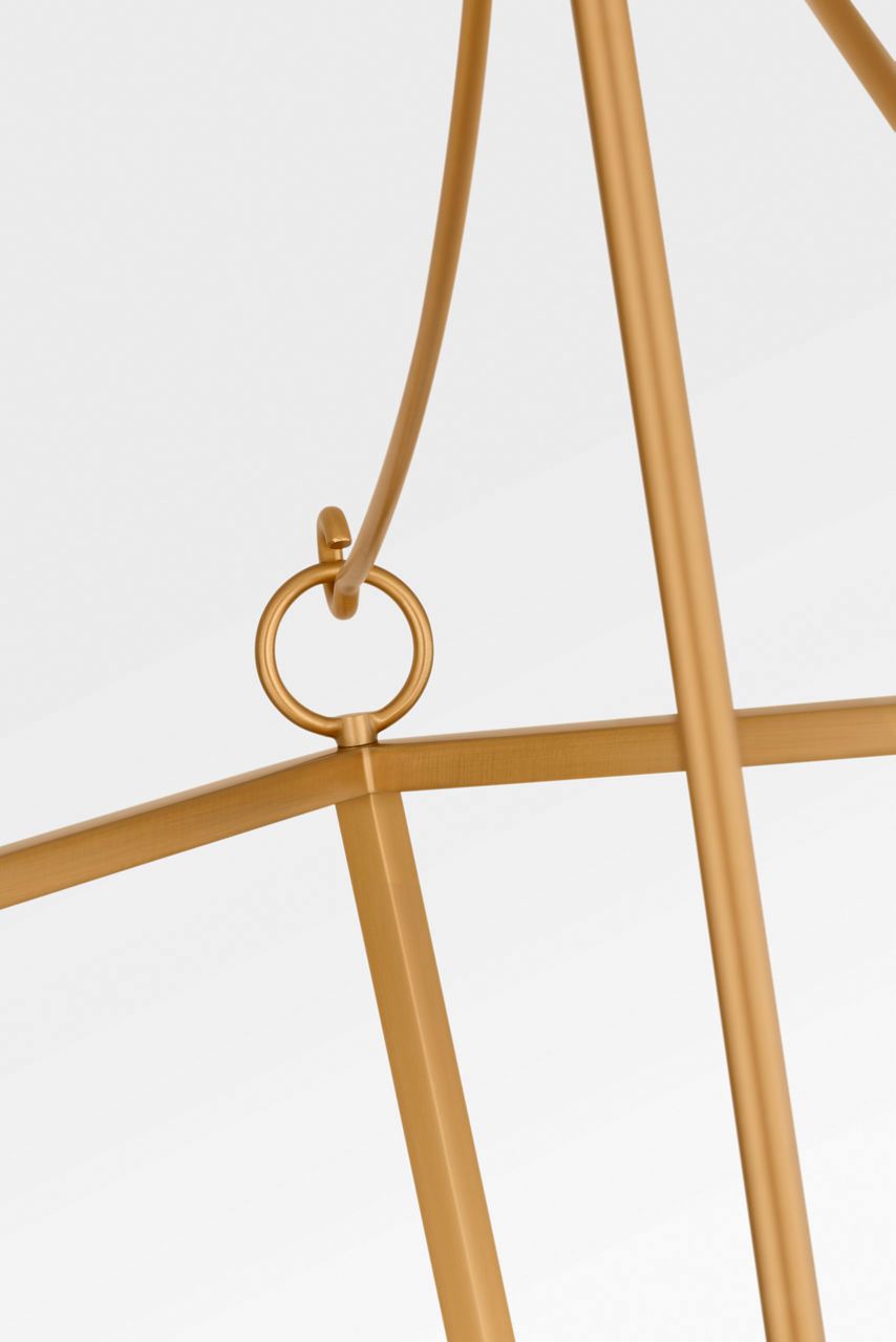 Image 5 Visual Comfort Studio Carlyle 24 Lantern Burnished Brass B11 more views