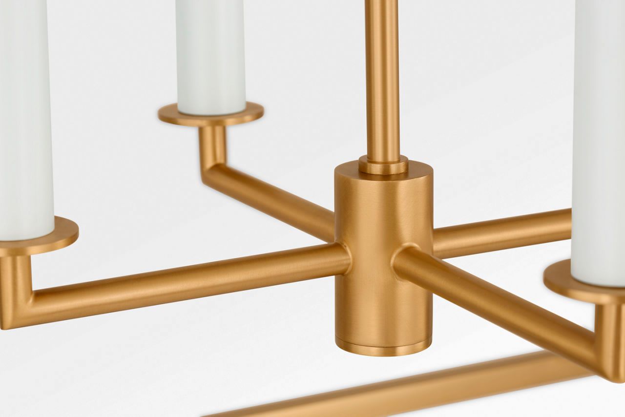 Image 7 Visual Comfort Studio Carlyle 24 Lantern Burnished Brass B11 more views