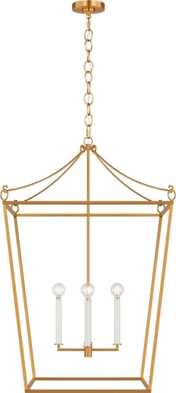 Visual Comfort Studio Carlyle 24 Lantern Burnished Brass B11