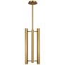1_Visual Comfort Studio Carson Burnished Brass Pendant Integrated Array 20W