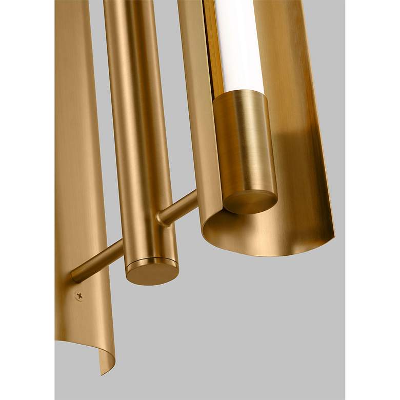 Image 4 Visual Comfort Studio Carson Burnished Brass Pendant Integrated Array 20W more views