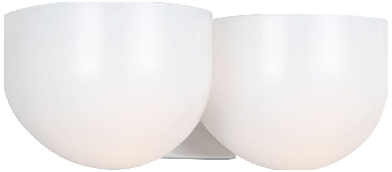 Visual Comfort Studio Cheverny Medium Bath Sconce Polished Nickel G16.5