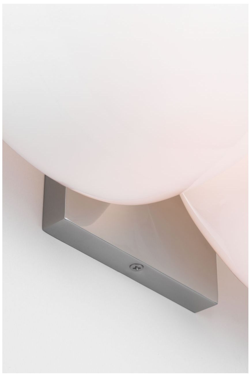 Image 2 Visual Comfort Studio Cheverny Medium Bath Sconce Polished Nickel G16.5 more views