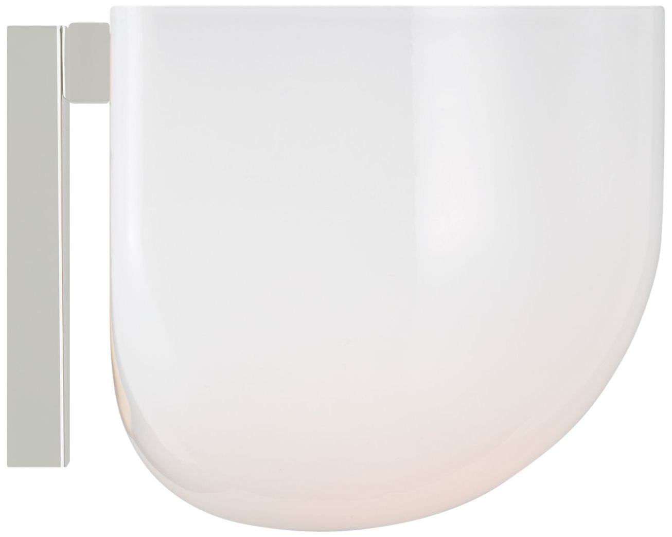 Image 4 Visual Comfort Studio Cheverny Small Bath Sconce Polished Nickel G16.5 more views