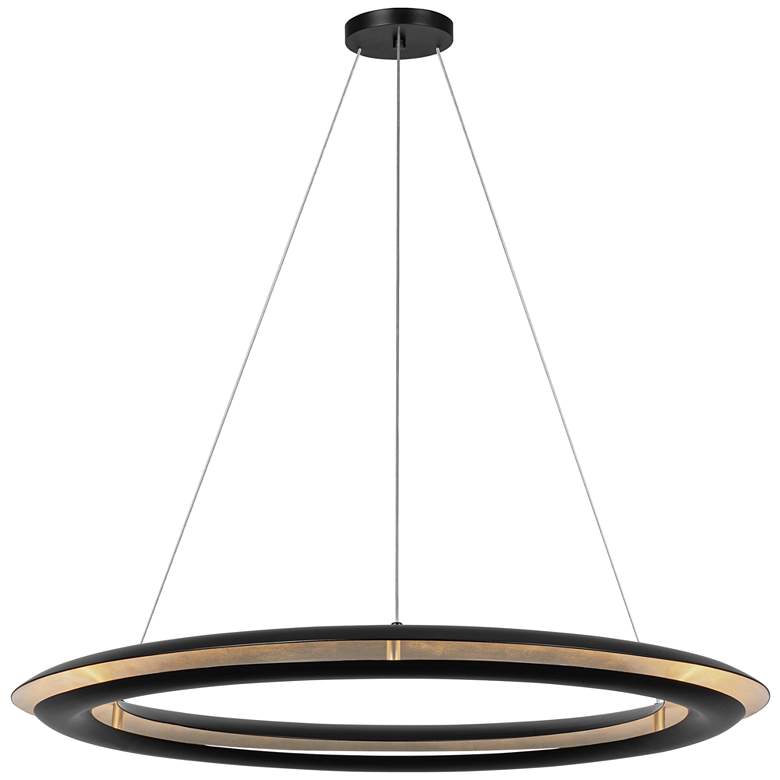 Image 1 Visual Comfort Studio Cielo Large Chandelier Array 36" Black
