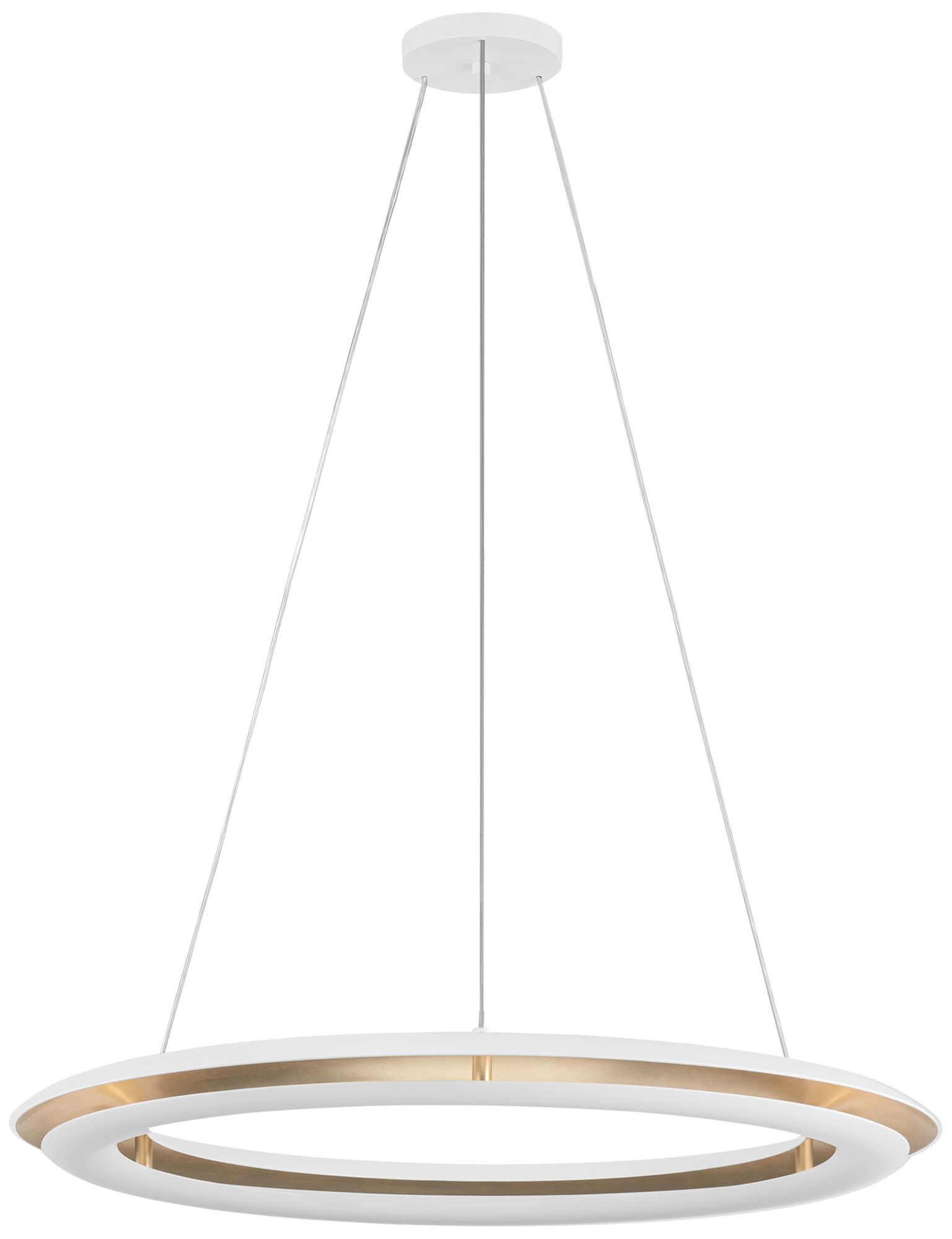 Visual Comfort Studio  Cielo Medium Chandelier  Array  30"   White