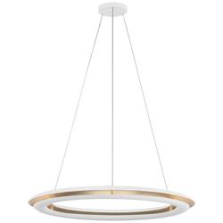 Visual Comfort Studio  Cielo Medium Chandelier  Array  30"   White