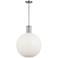 Visual Comfort Studio Colewood Large Pendant A19 20" Brushed Nickel