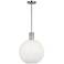 Visual Comfort Studio Colewood Medium Pendant A19 15.5" Brushed Nickel