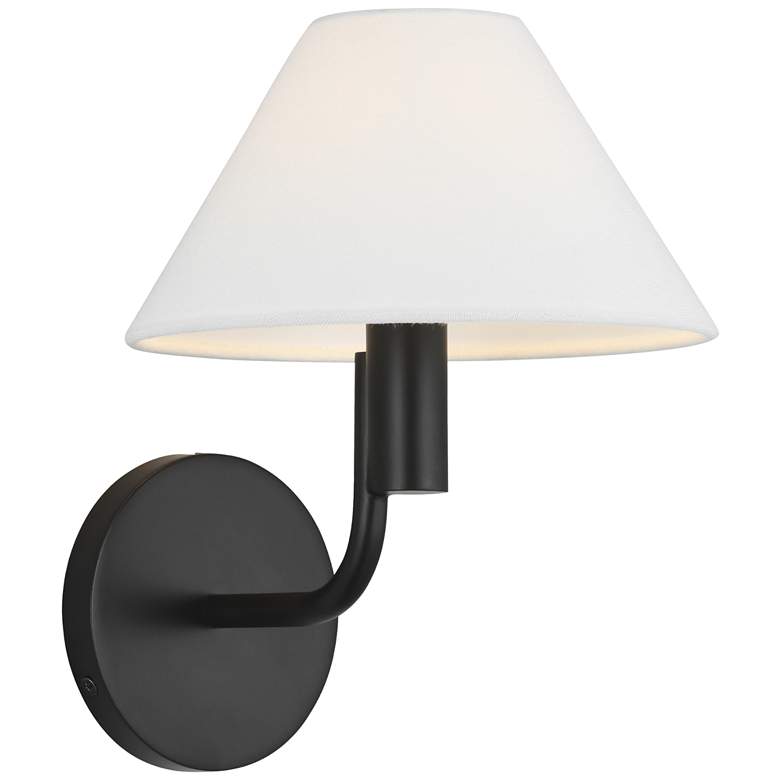 Image 1 Visual Comfort Studio Colfax Small Sconce Torpedo 8" Aged Iron