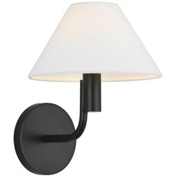 Visual Comfort Studio  Colfax Small Sconce  Torpedo  8"  Aged Iron
