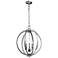Visual Comfort Studio Corinne Polished Nickel Pendant 3 Candelabra B10