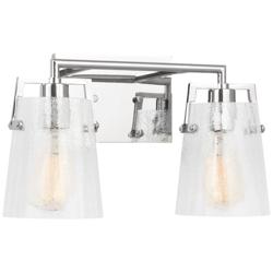 Visual Comfort Studio  Crofton 2 - Light Vanity  A19  14.62"  Chrome