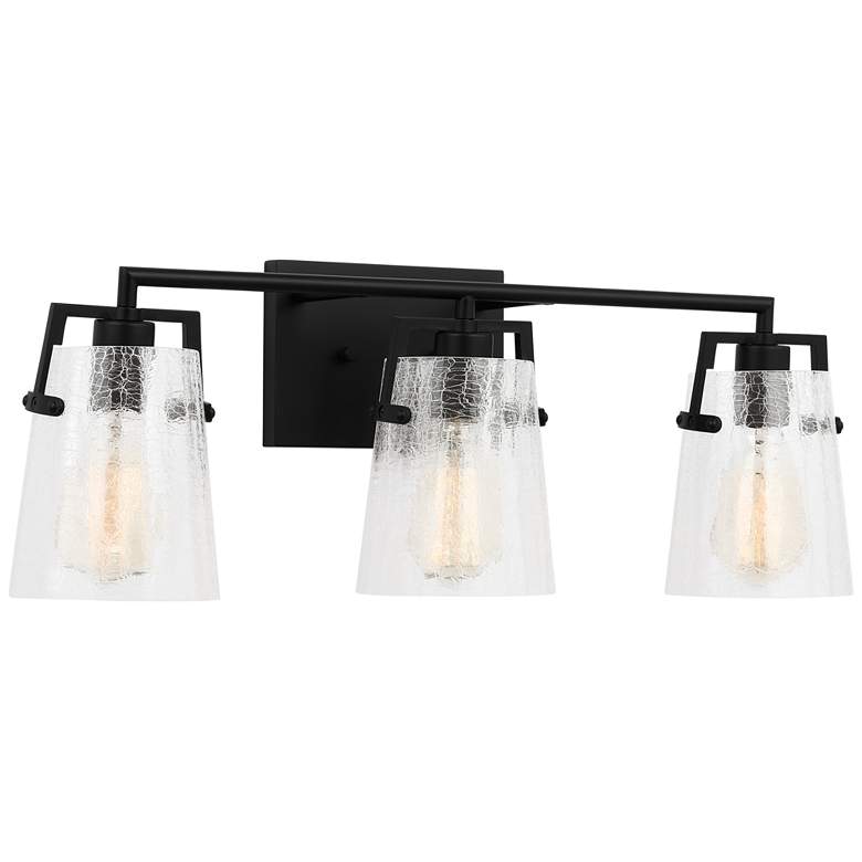 Image 1 Visual Comfort Studio Crofton 3 - Light Vanity A19 24" Black