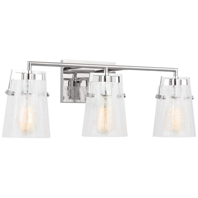 Image 1 Visual Comfort Studio Crofton 3 - Light Vanity A19 24" Chrome