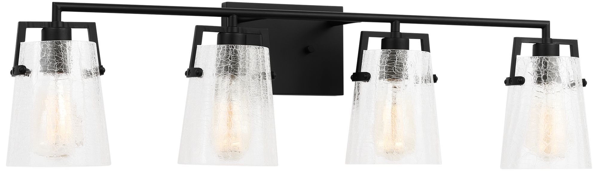 Visual Comfort Studio  Crofton 4 - Light Vanity  A19  33.37"   Black