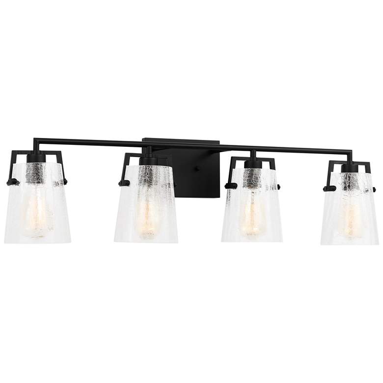 Image 1 Visual Comfort Studio Crofton 4 - Light Vanity A19 33.37" Black