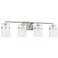 Visual Comfort Studio Crofton 4 - Light Vanity A19 33.37" Brushed Nickel