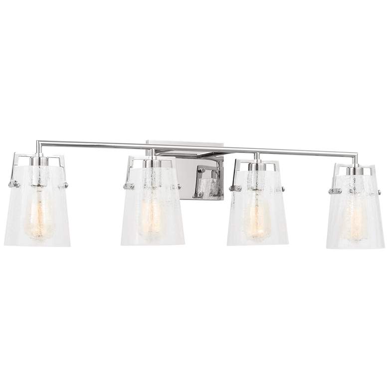 Image 1 Visual Comfort Studio Crofton 4 - Light Vanity A19 33.37" Chrome