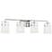 Visual Comfort Studio Crofton 4 - Light Vanity A19 33.37" Chrome