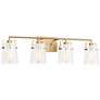 Visual Comfort Studio  Crofton 4 - Light Vanity  A19  33.37"  Chrome