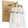 Visual Comfort Studio Crofton Small Sconce A19 5.25" Satin Brass