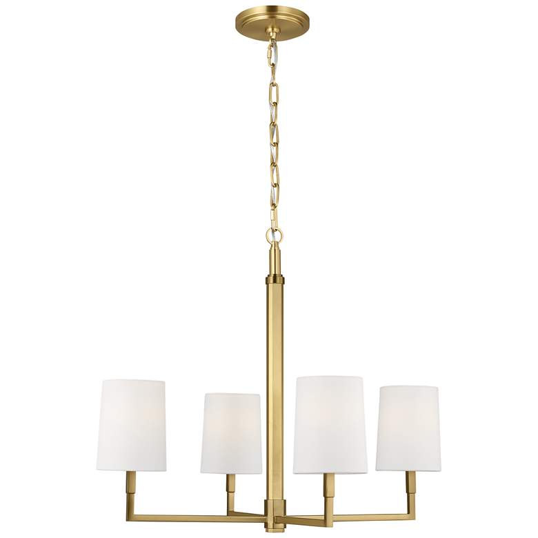 Image 1 Visual Comfort Studio Danica Med ChandelierB10 27" Burnished Brass