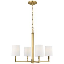 Visual Comfort Studio  Danica Med ChandelierB10 27"  Burnished Brass