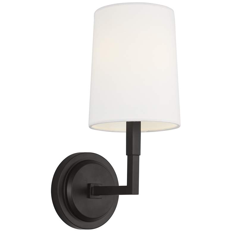 Image 1 Visual Comfort Studio Danica Small Sconce Torpedo 5" Aged Iron