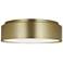 Visual Comfort Studio Dartmore Large Flush Mount A19 18" Satin Brass