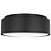 Visual Comfort Studio Dartmore Medium Flush Mount A19 15" Black