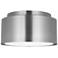 Visual Comfort Studio Dartmore Small Flush Mount A19 10" Brushed Nickel