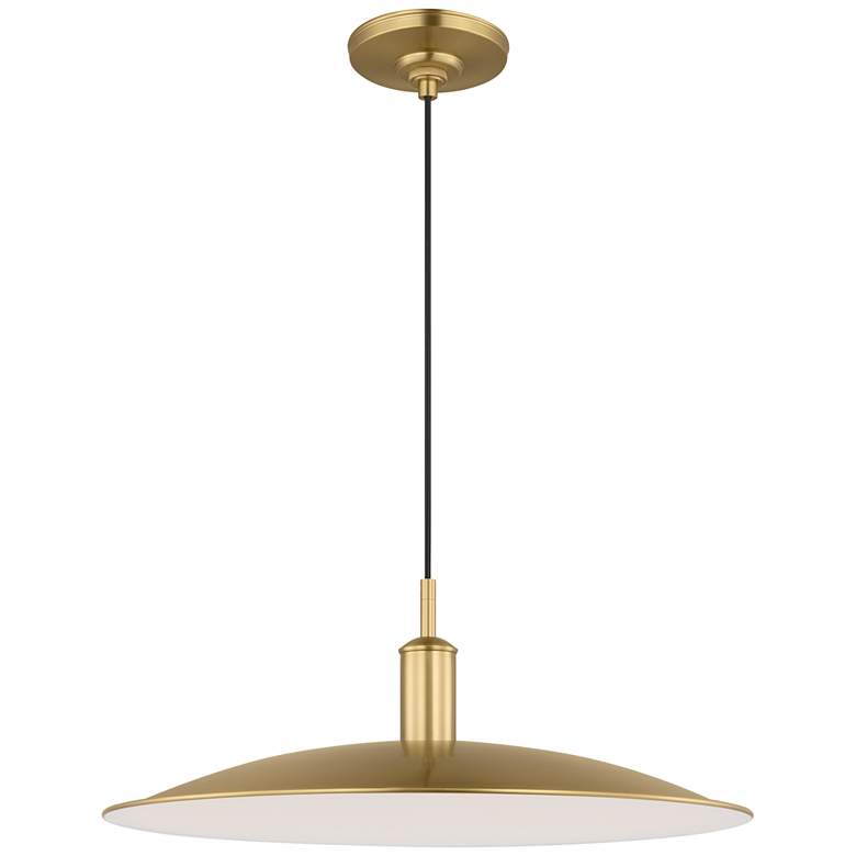 Image 1 Visual Comfort Studio  Dash Medium Pendant  Modules  24"  Burnished Brass