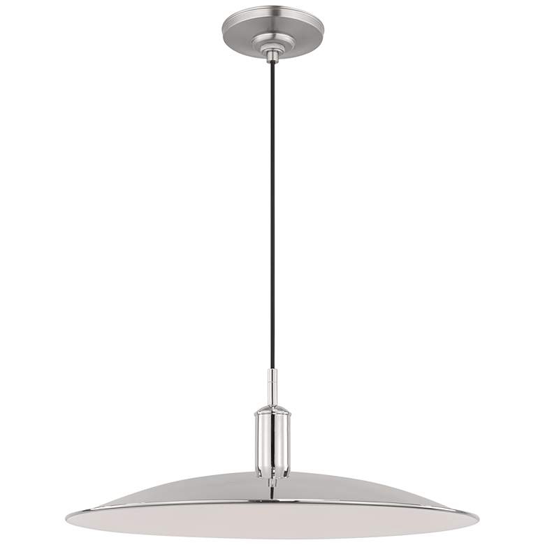 Image 1 Visual Comfort Studio  Dash Medium Pendant  Modules  24"  Polished Nickel