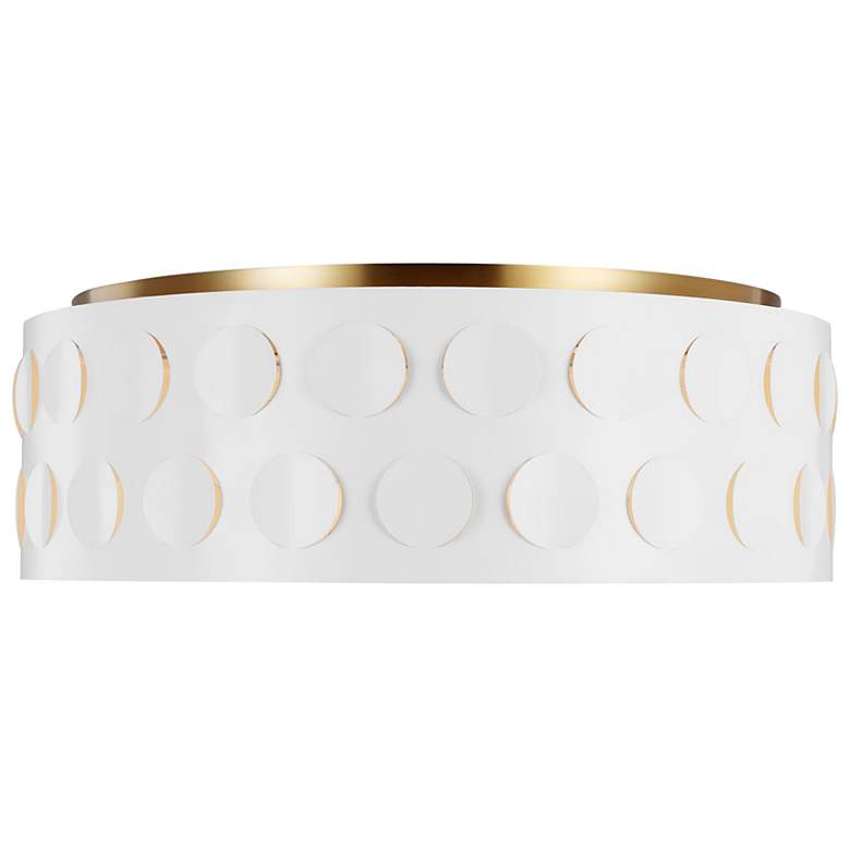 Image 1 Visual Comfort Studio Dottie Burnished Brass Ceiling Lights 4 Med A19 60