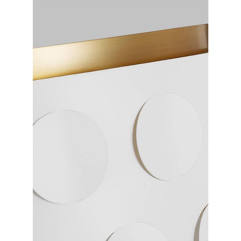 Image 2 Visual Comfort Studio Dottie Burnished Brass Ceiling Lights 4 Med A19 60 more views