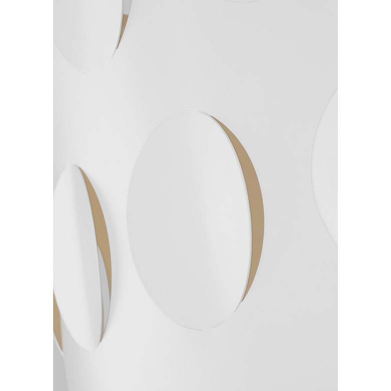 Image 4 Visual Comfort Studio Dottie Burnished Brass Ceiling Lights 4 Med A19 60 more views