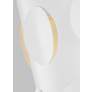 Thumbnail3 of Visual Comfort Studio Dottie Matte White Ceiling Lights 2 Medium A19 60w more views