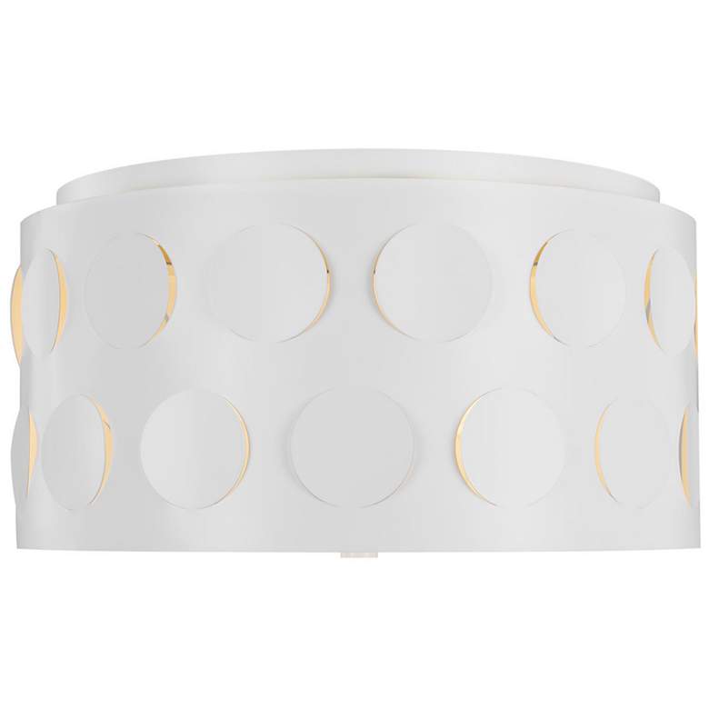Image 1 Visual Comfort Studio Dottie Matte White Ceiling Lights 3 Medium A19 60w