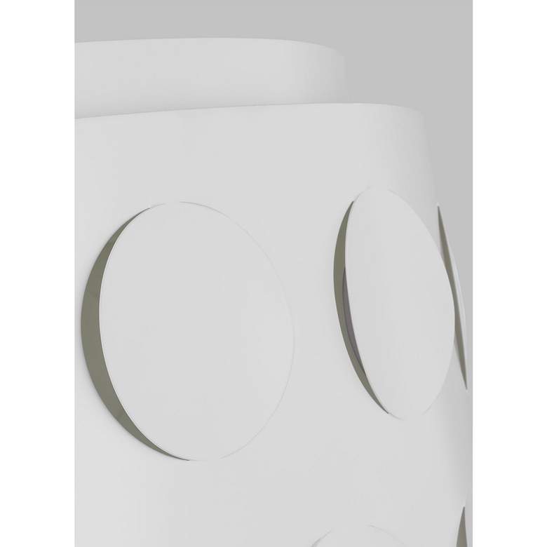 Image 2 Visual Comfort Studio Dottie Matte White Ceiling Lights 3 Medium A19 60w more views